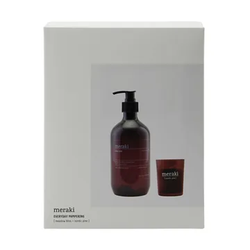 Meraki gavesæt håndsæbe og duftlys - Everyday pampering - Meraki