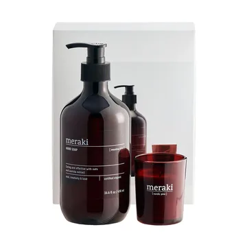 Meraki gavesæt håndsæbe og duftlys - Everyday pampering - Meraki