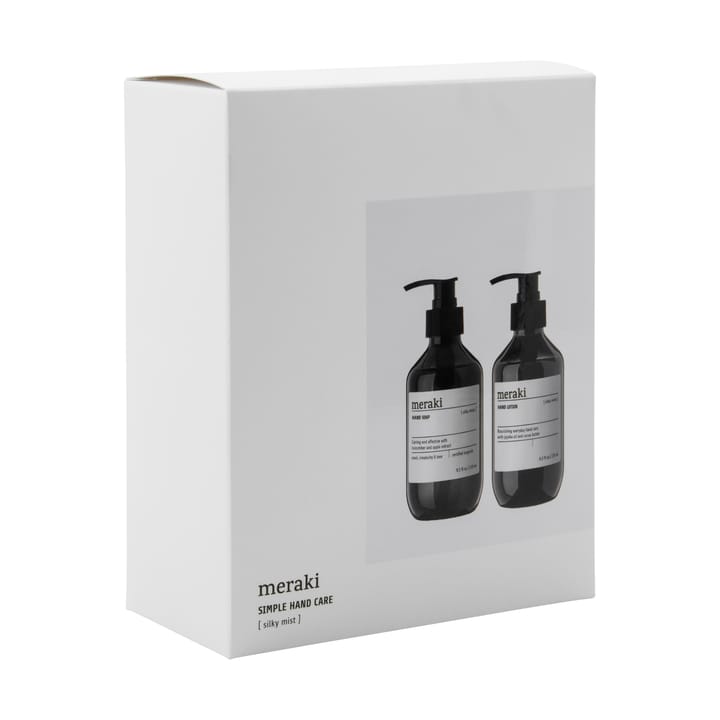 Meraki gavesæt, håndsæbe og håndlotion, Silky Mist Meraki