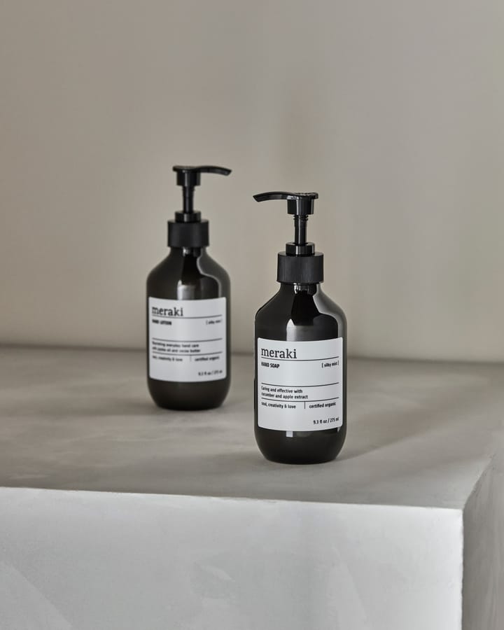 Meraki gavesæt, håndsæbe og håndlotion, Silky Mist Meraki