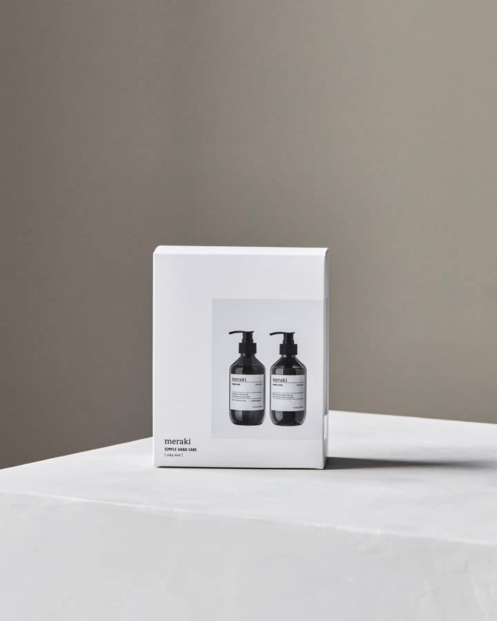 Meraki gavesæt, håndsæbe og håndlotion, Silky Mist Meraki