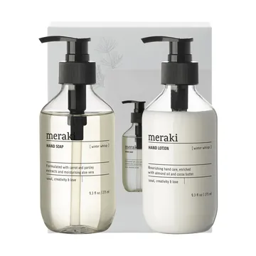Meraki gavesæt, håndsæbe og håndlotion - Winter whisp - Meraki