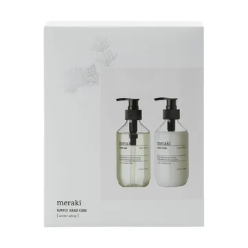 Meraki gavesæt, håndsæbe og håndlotion - Winter whisp - Meraki