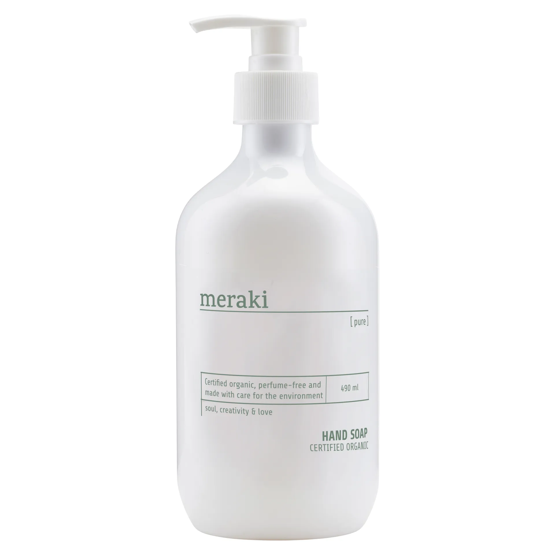 Meraki håndsæbe pure, 490 ml Meraki