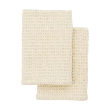 Meraki karklud 30x30 cm 2-pak - Beige - Meraki