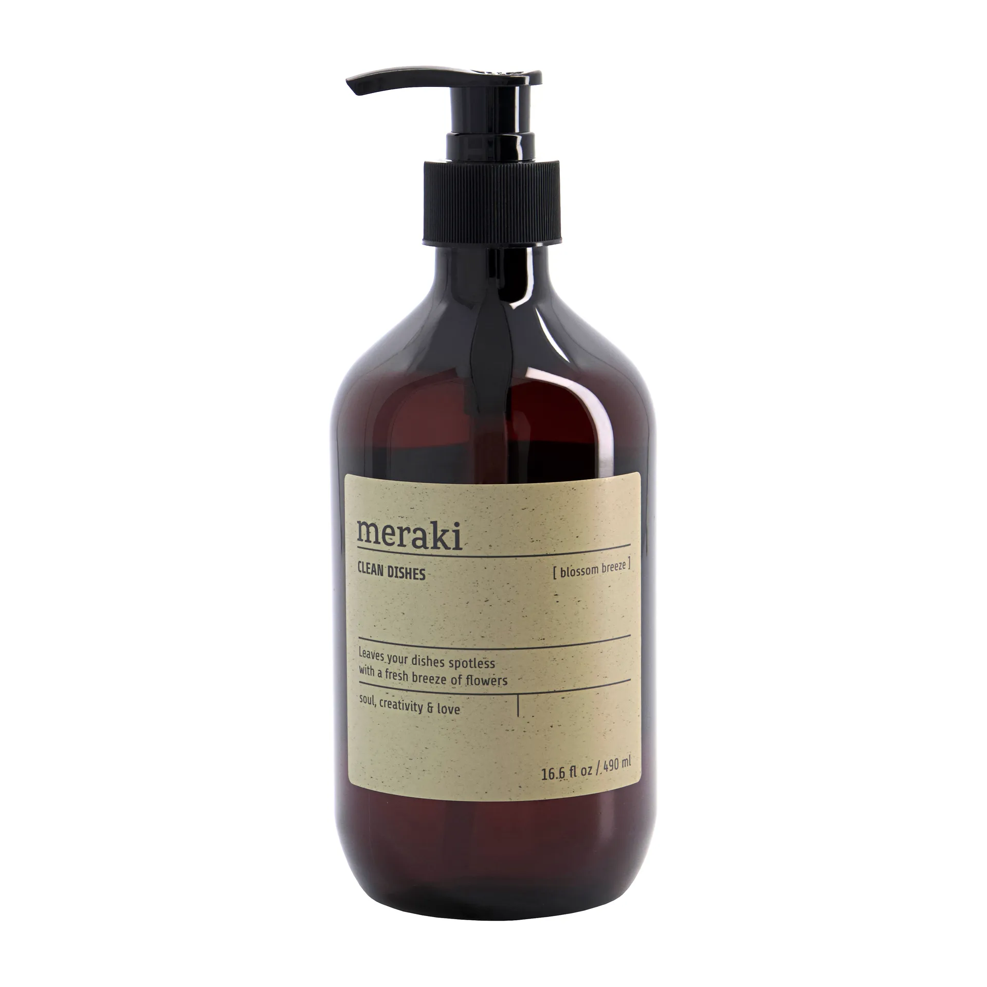 Meraki opvaskemiddel 490 ml, Blossom breeze Meraki