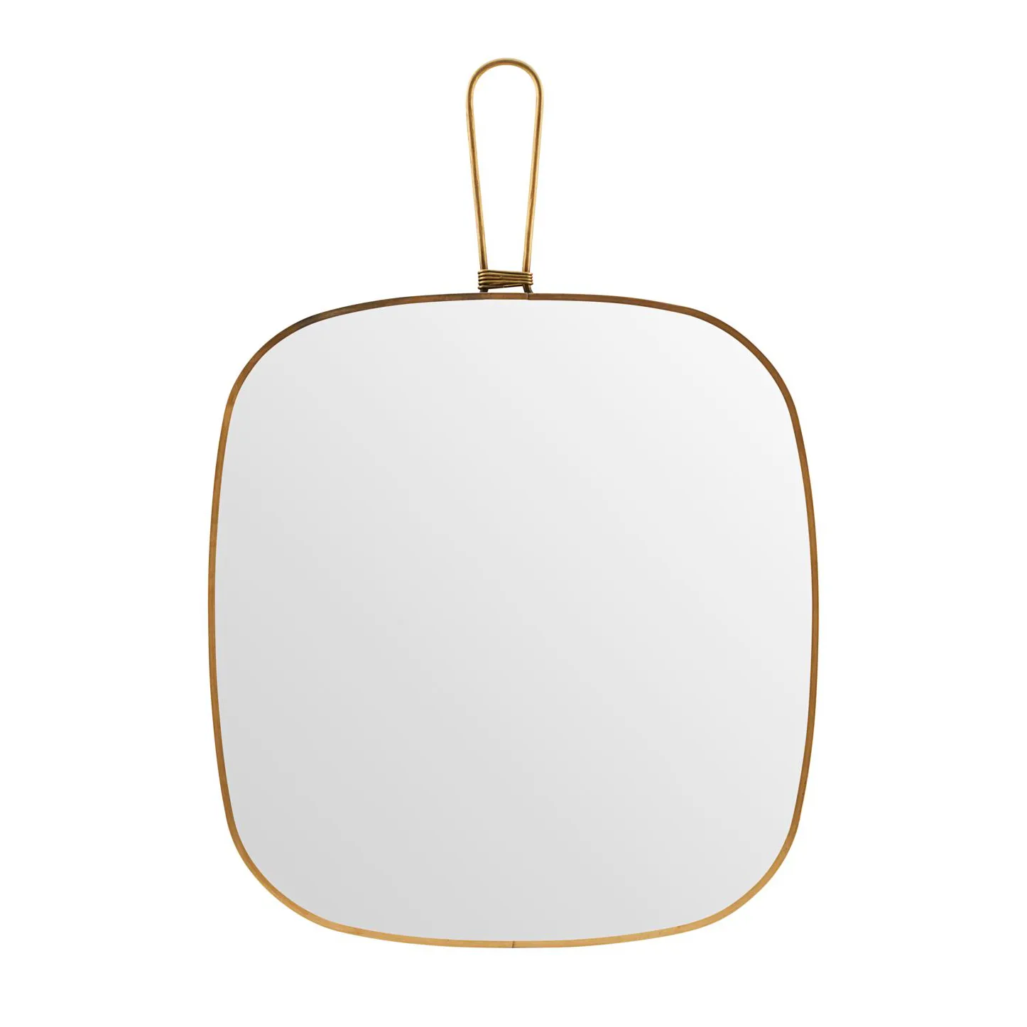 Meraki spejl 26x28 cm, Messing Meraki