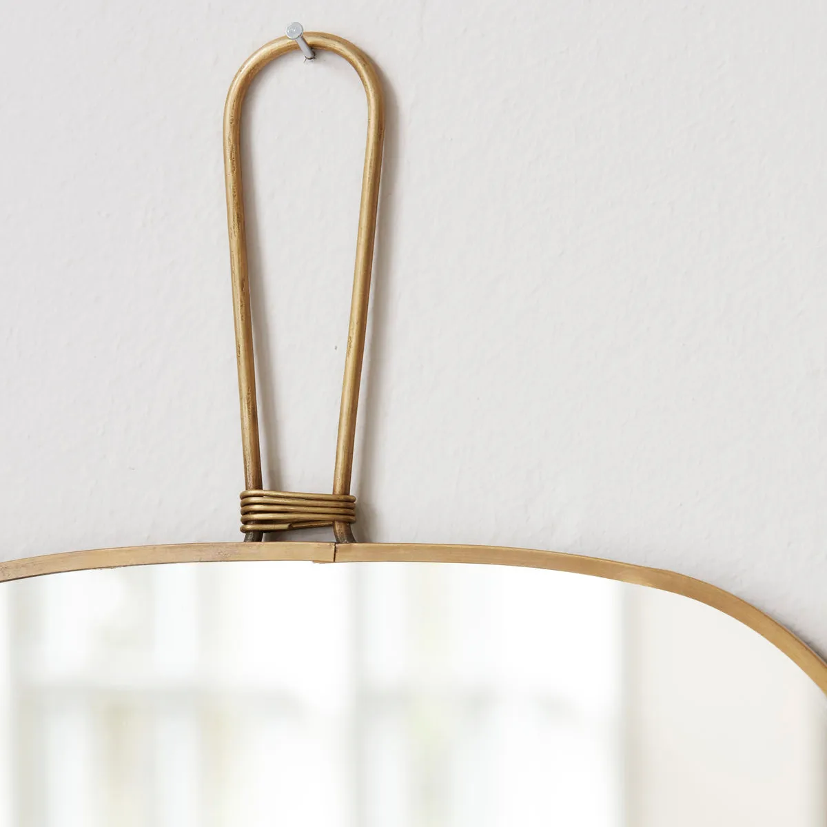 Meraki spejl 26x28 cm, Messing Meraki