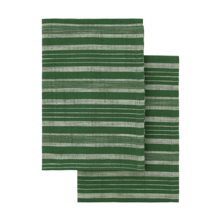 Meraki viskestykke 50x70 cm 2-pak - Grøn - Meraki