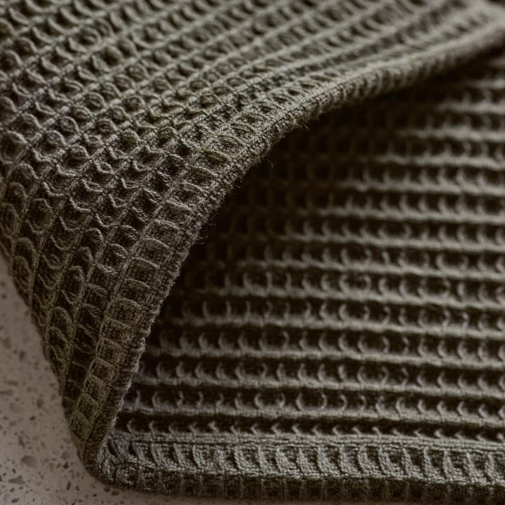 Pumila vaskeklud 30x30 cm 2-pak, Armygrøn Meraki