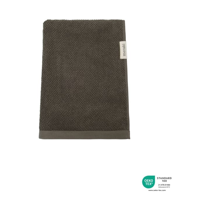Solid håndklæde 70x140 cm - Army - Meraki