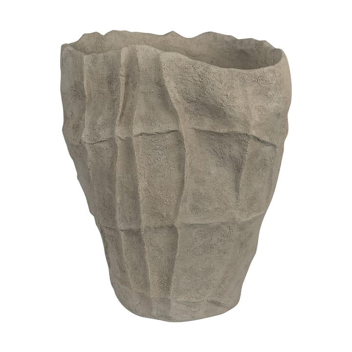 Art piece artistic vase 33,5 cm - Sand - Mette Ditmer