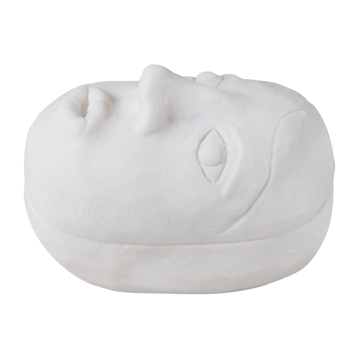 Art piece face krukke 9x12 cm, Offwhite Mette Ditmer