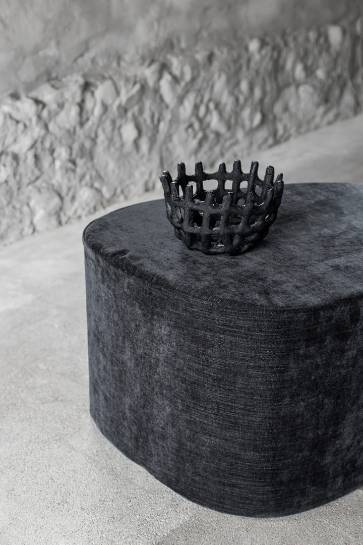 Art Piece flettet kurv, Black Mette Ditmer