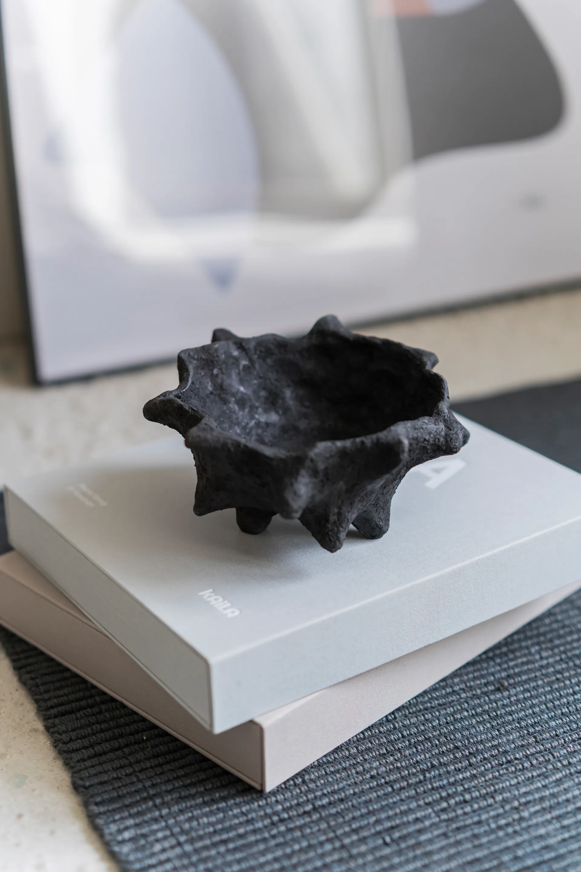 Art piece kastanje Ø20 cm, Black Mette Ditmer