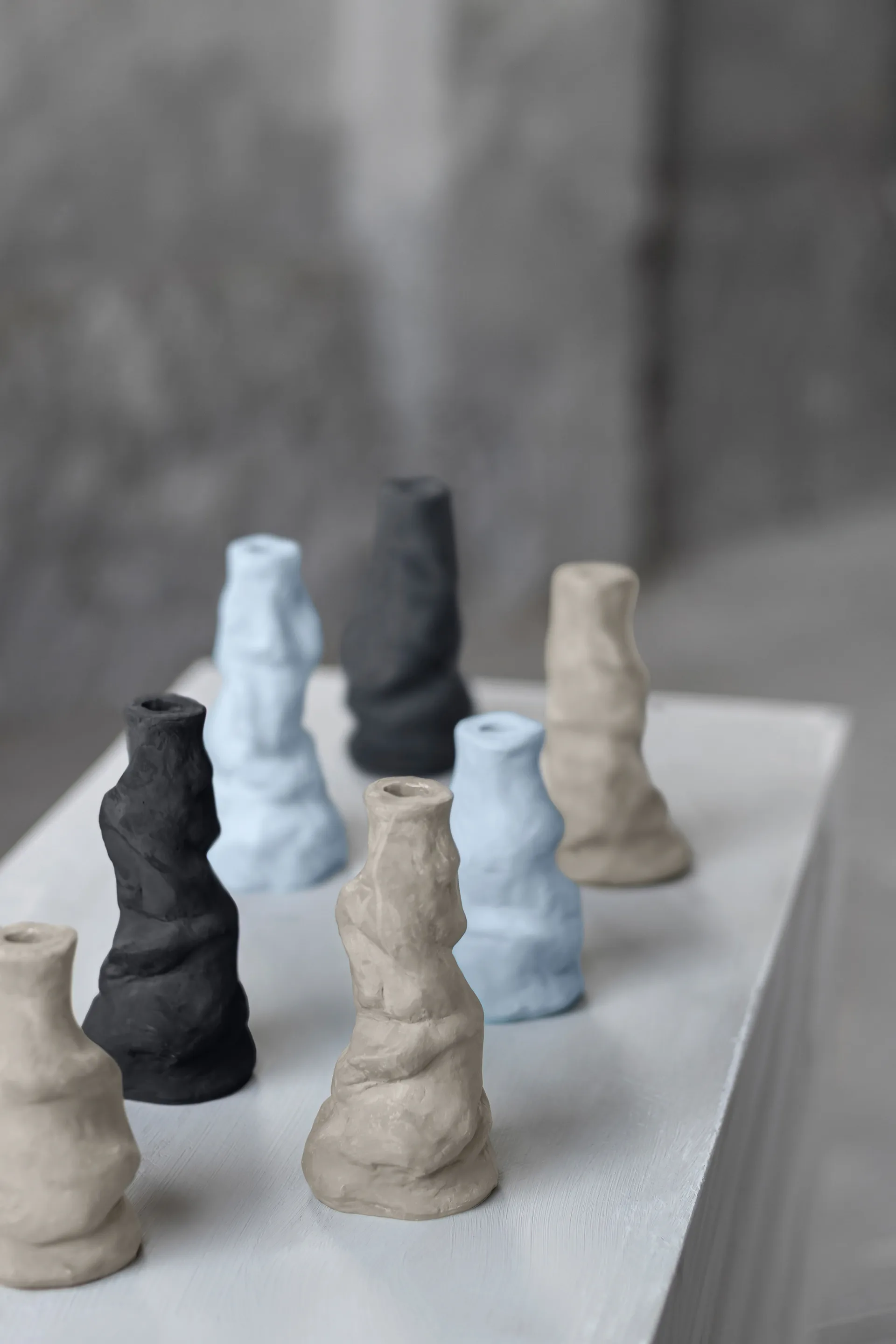 Art Piece Liquid lysestage large, Black Mette Ditmer