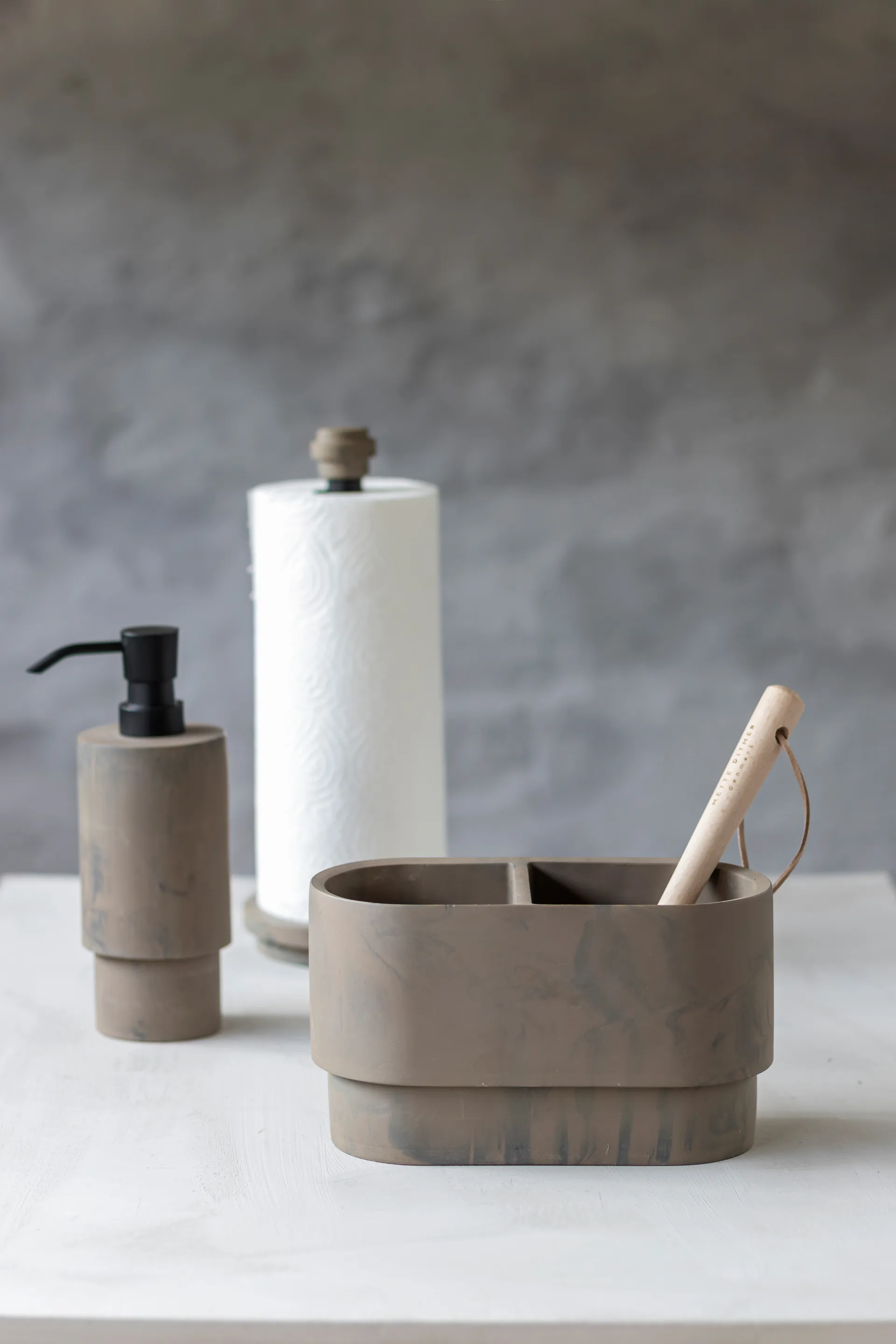 Attitude caddy kitchen organizer 9x11 cm, Ochre Mette Ditmer