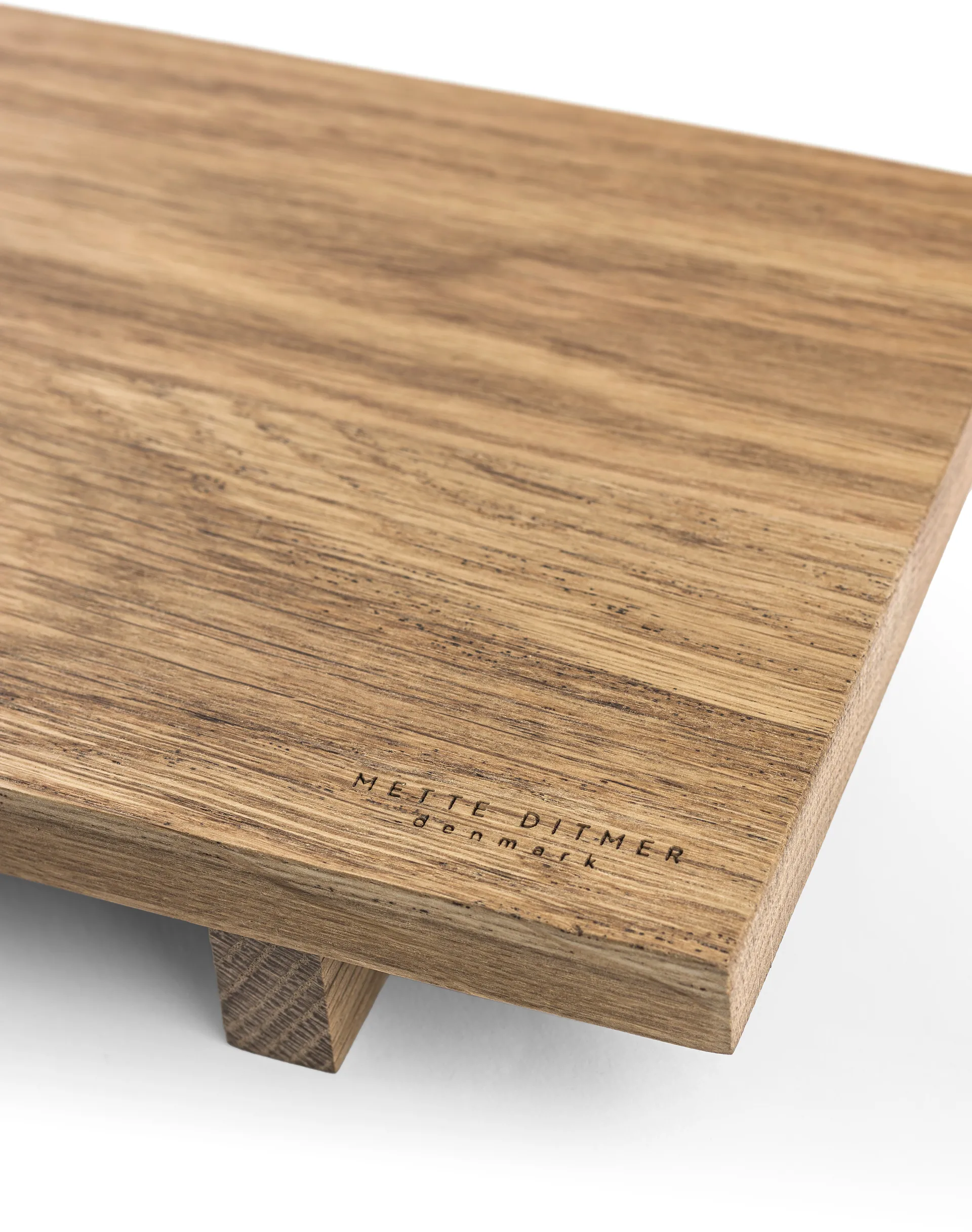 Authentic serveringsbakke, Natural, 15x36 cm Mette Ditmer