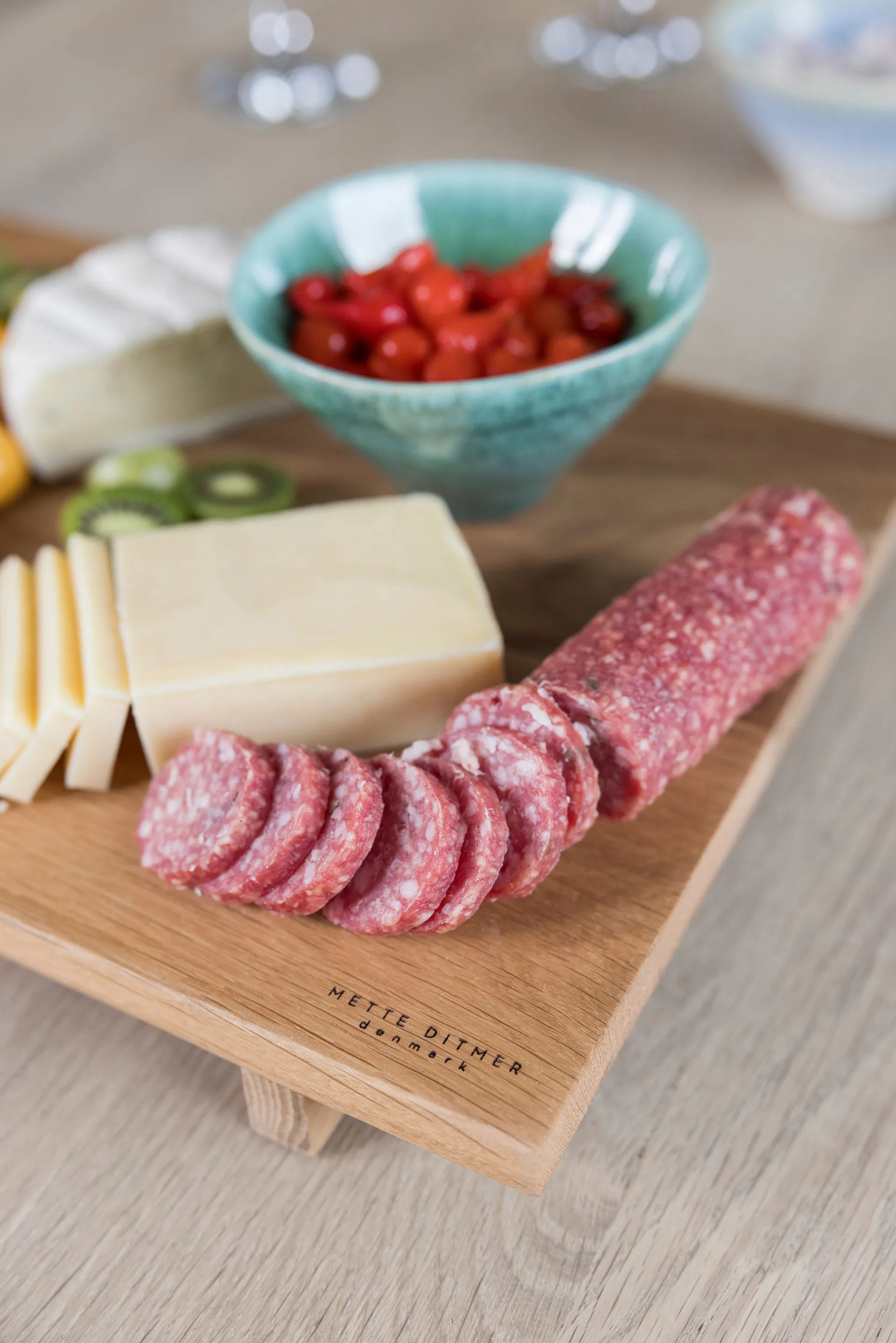 Authentic serveringsbakke, Natural, 25x35 cm Mette Ditmer