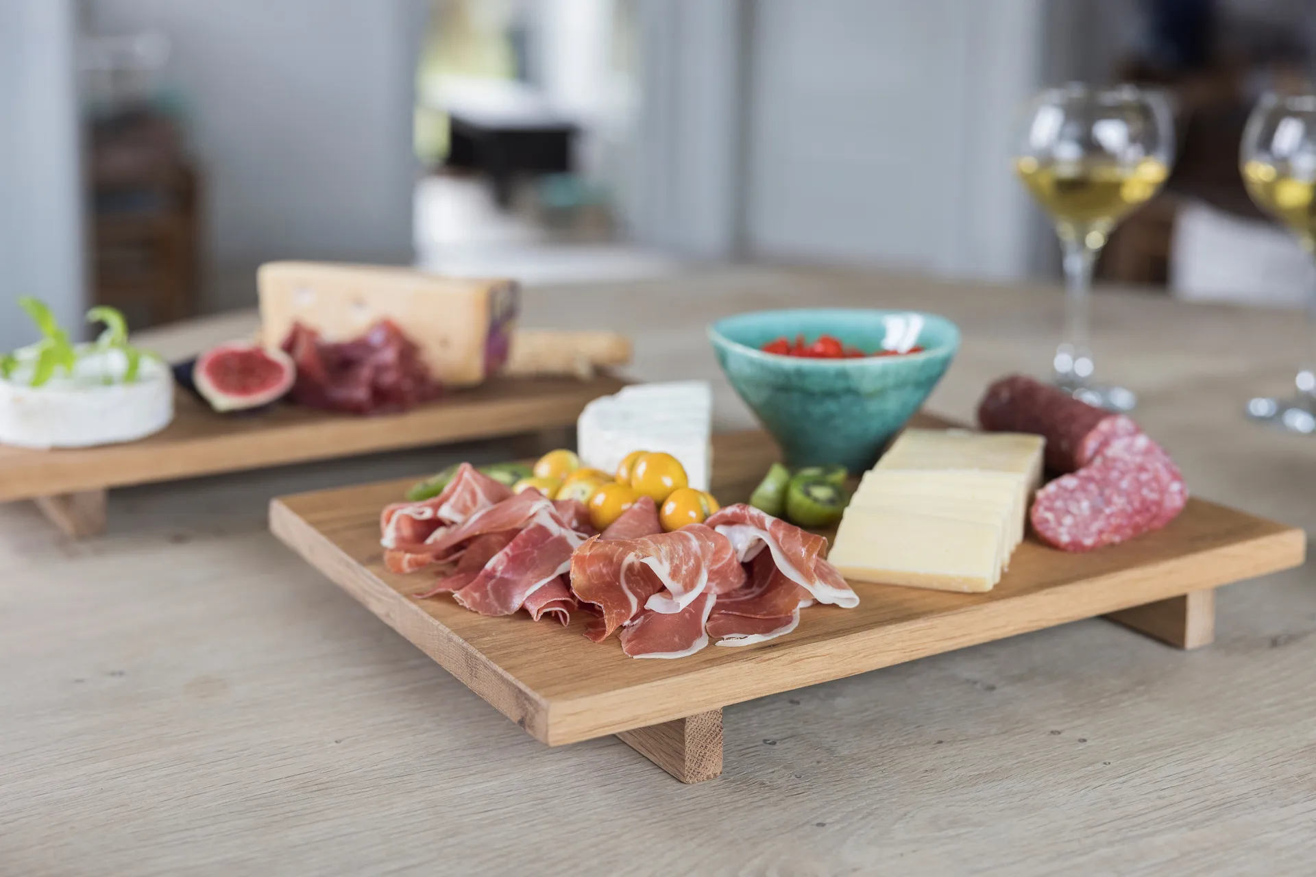 Authentic serveringsbakke, Natural, 25x35 cm Mette Ditmer