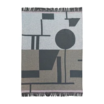 Bauhaus plaid 127x170 cm - Latte - Mette Ditmer