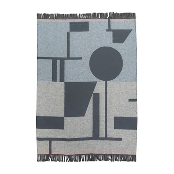 Bauhaus plaid 127x170 cm - Sand - Mette Ditmer