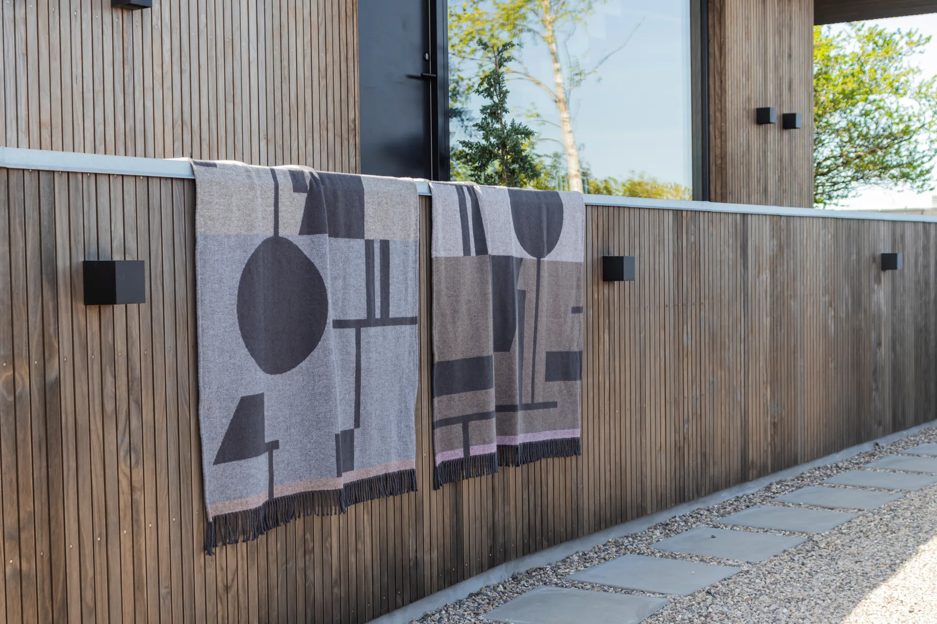 Bauhaus plaid 127x170 cm, Sand Mette Ditmer