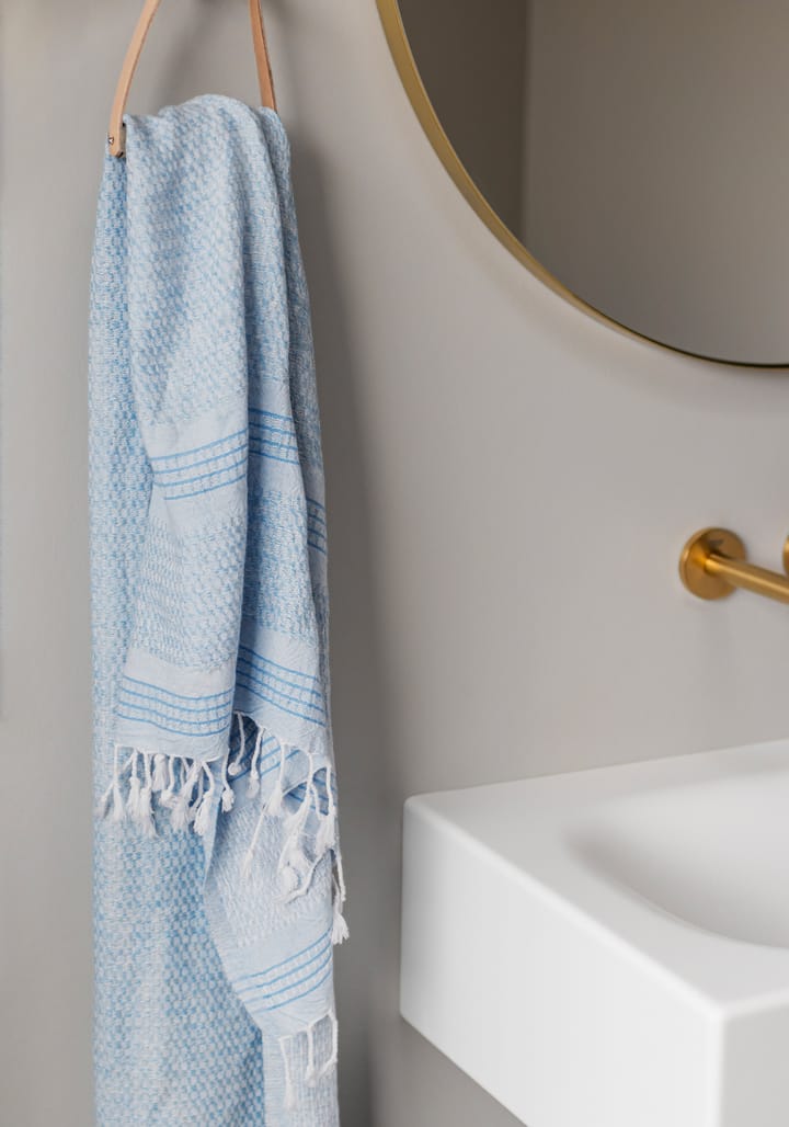 Bodrum badehåndklæde, Light blue Mette Ditmer