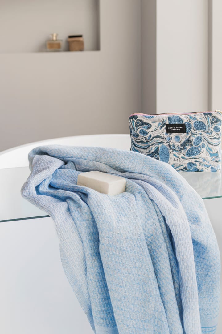 Bodrum badehåndklæde, Light blue Mette Ditmer