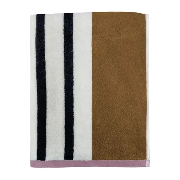 Boudoir håndklæde 50x95 cm - Tobacco - Mette Ditmer