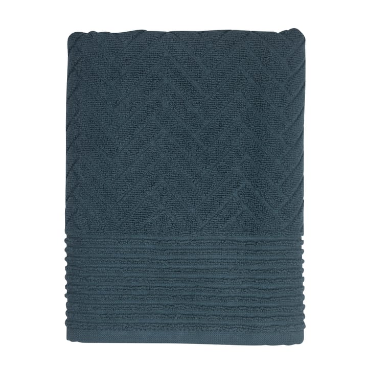 Brick badehåndklæde - midnight blue - Mette Ditmer