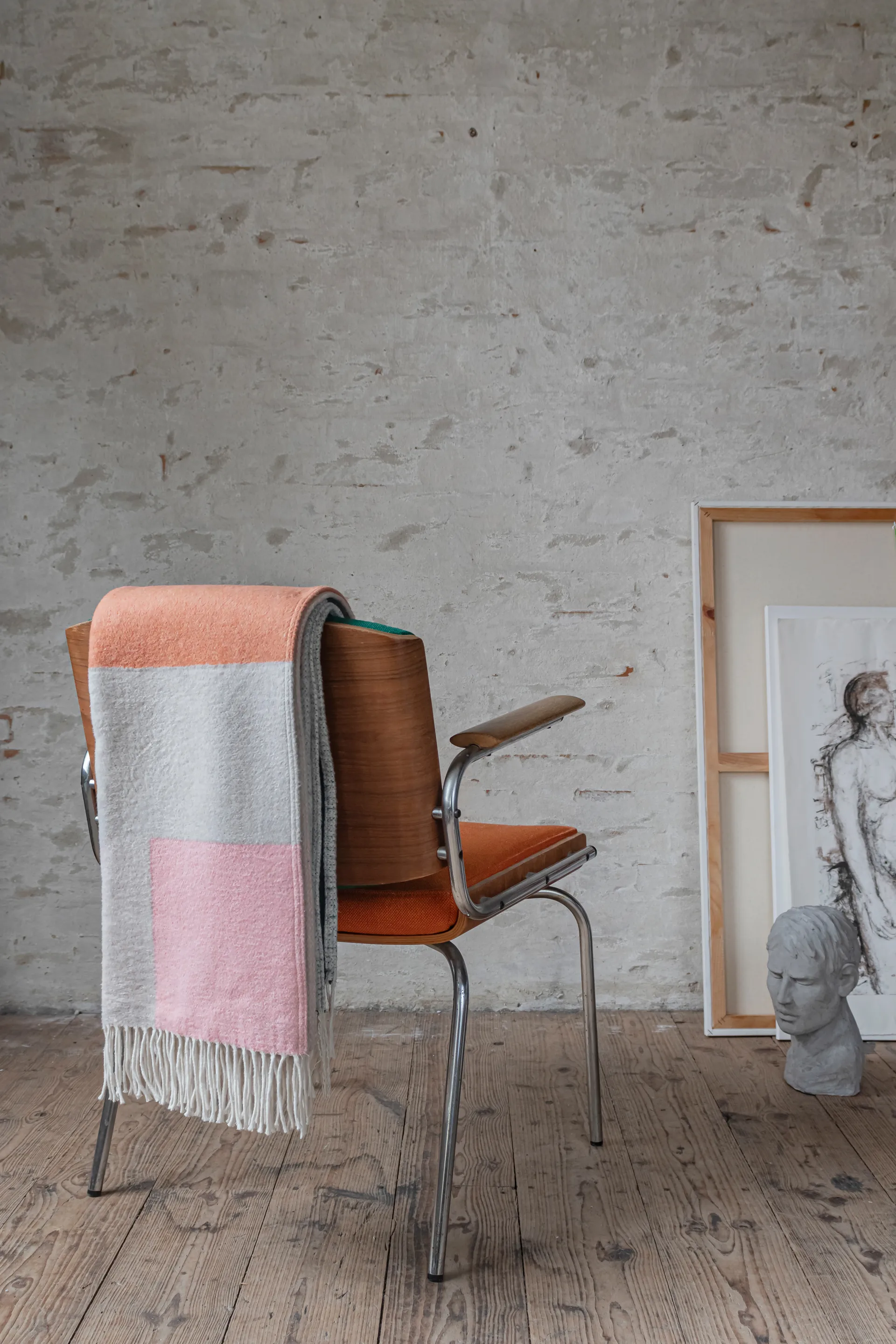 Brick plaid 125x190 cm, Brick Mette Ditmer