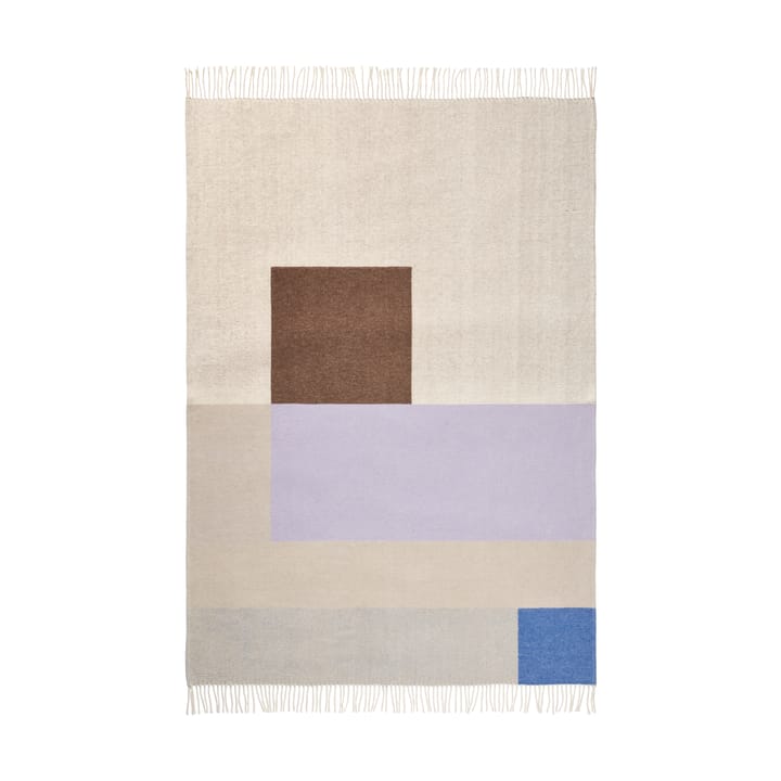 Brick plaid 125x190 cm - Lilac - Mette Ditmer