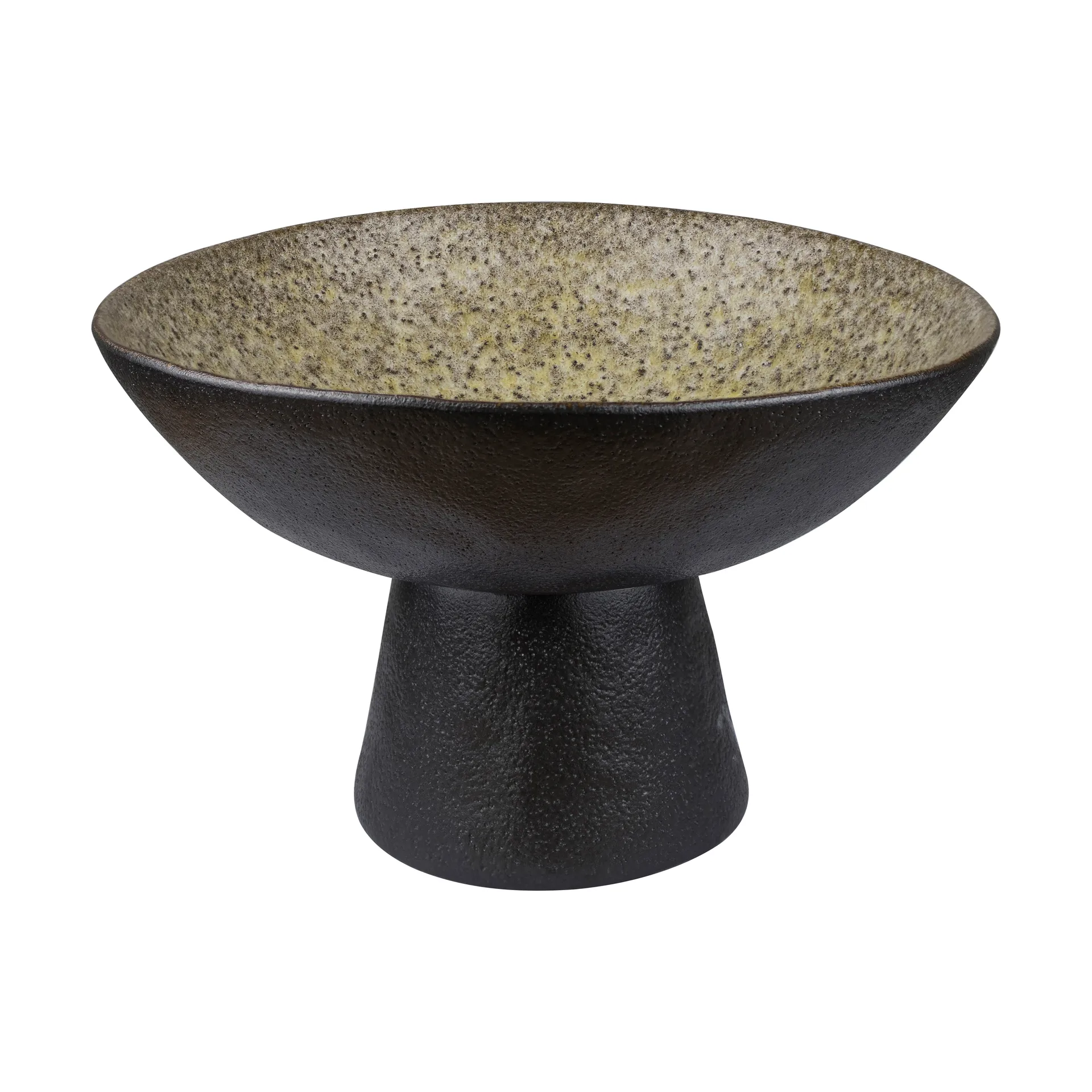 By Hand skål på fod Ø31,5x20 cm, Sand Mette Ditmer