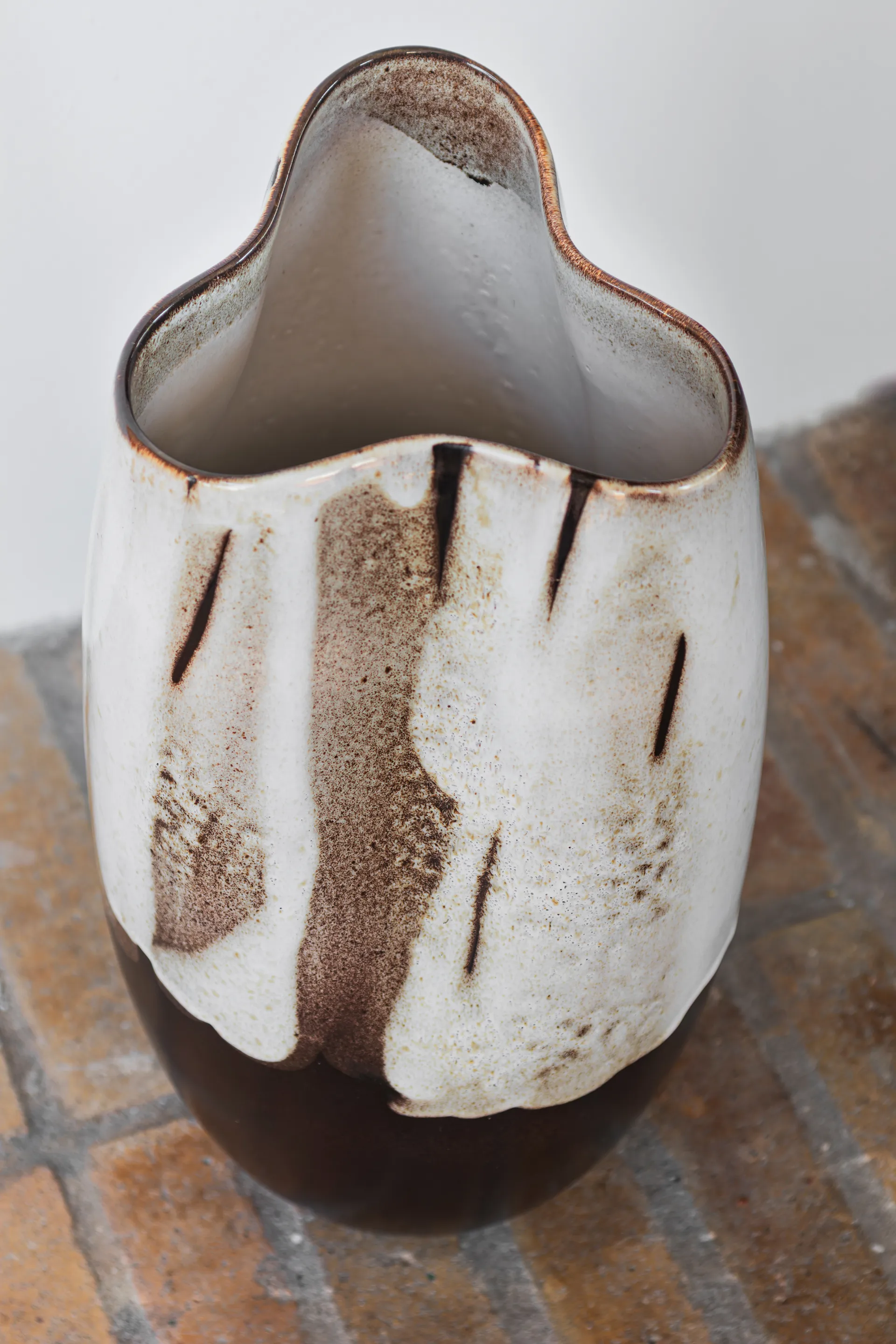 By Hand vase large 38,5 cm, Offwhite Mette Ditmer