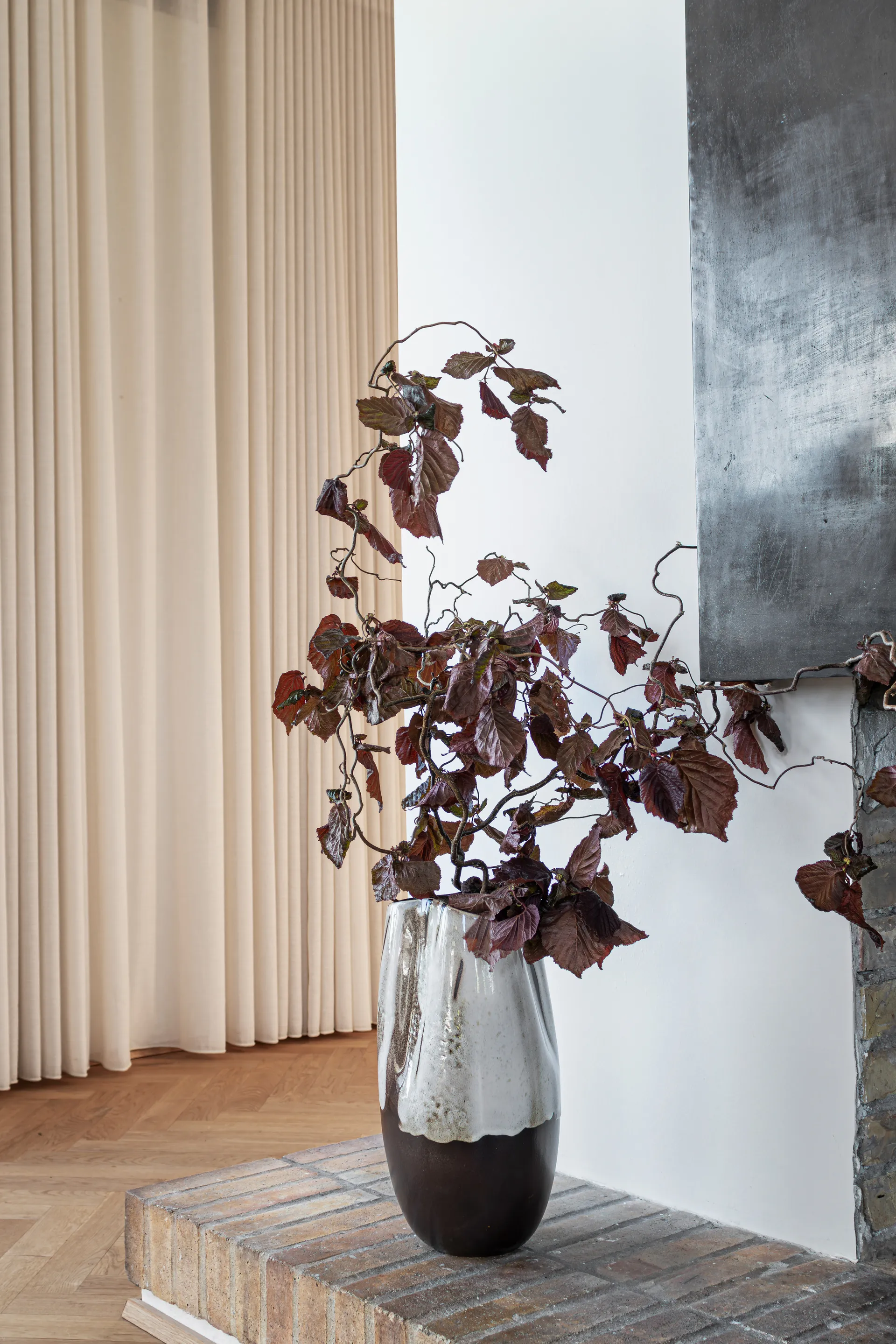 By Hand vase large 38,5 cm, Offwhite Mette Ditmer