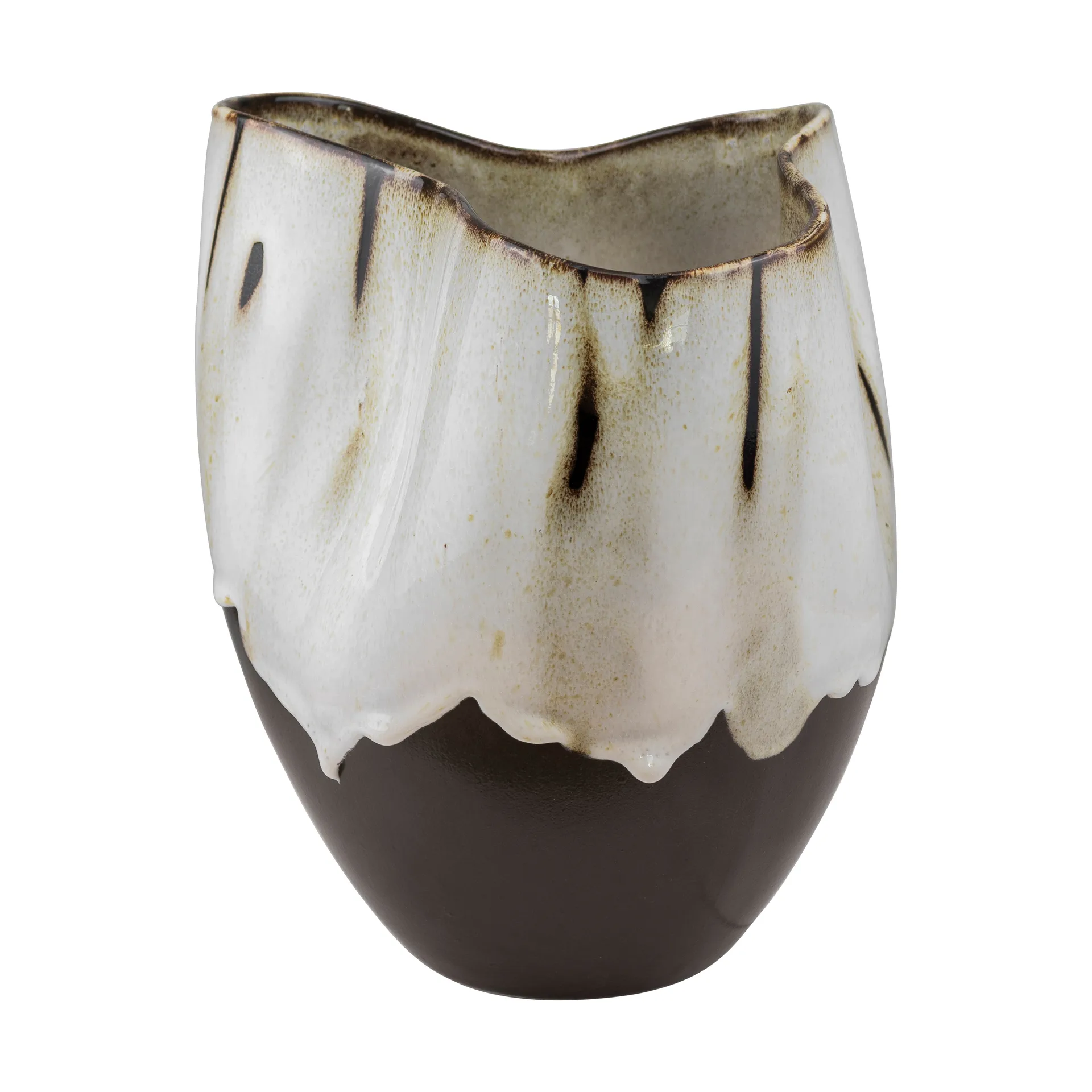 By Hand vase small 24,5 cm, Offwhite Mette Ditmer