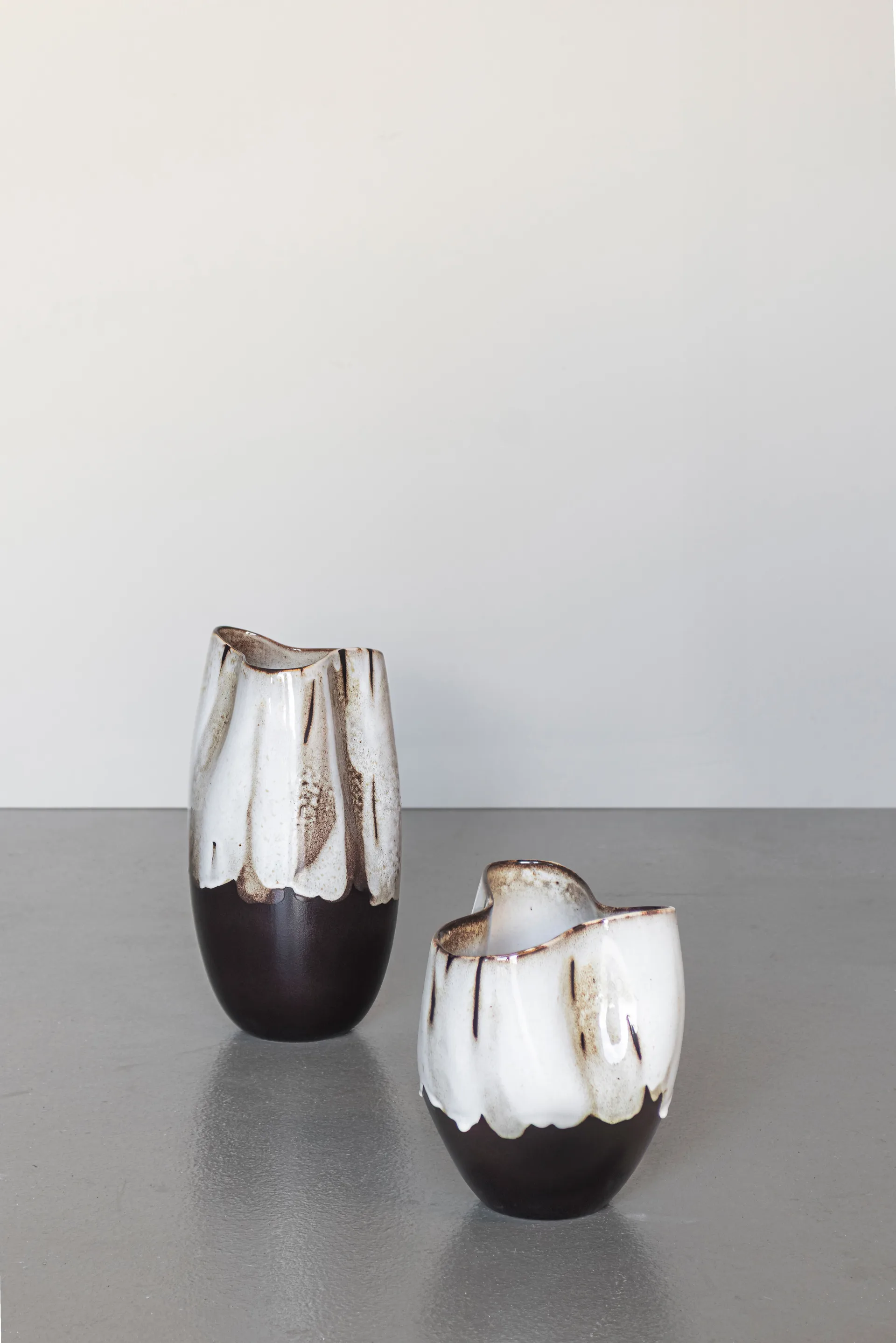 By Hand vase small 24,5 cm, Offwhite Mette Ditmer