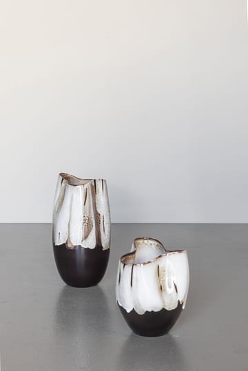By Hand vase small 24,5 cm - Offwhite - Mette Ditmer