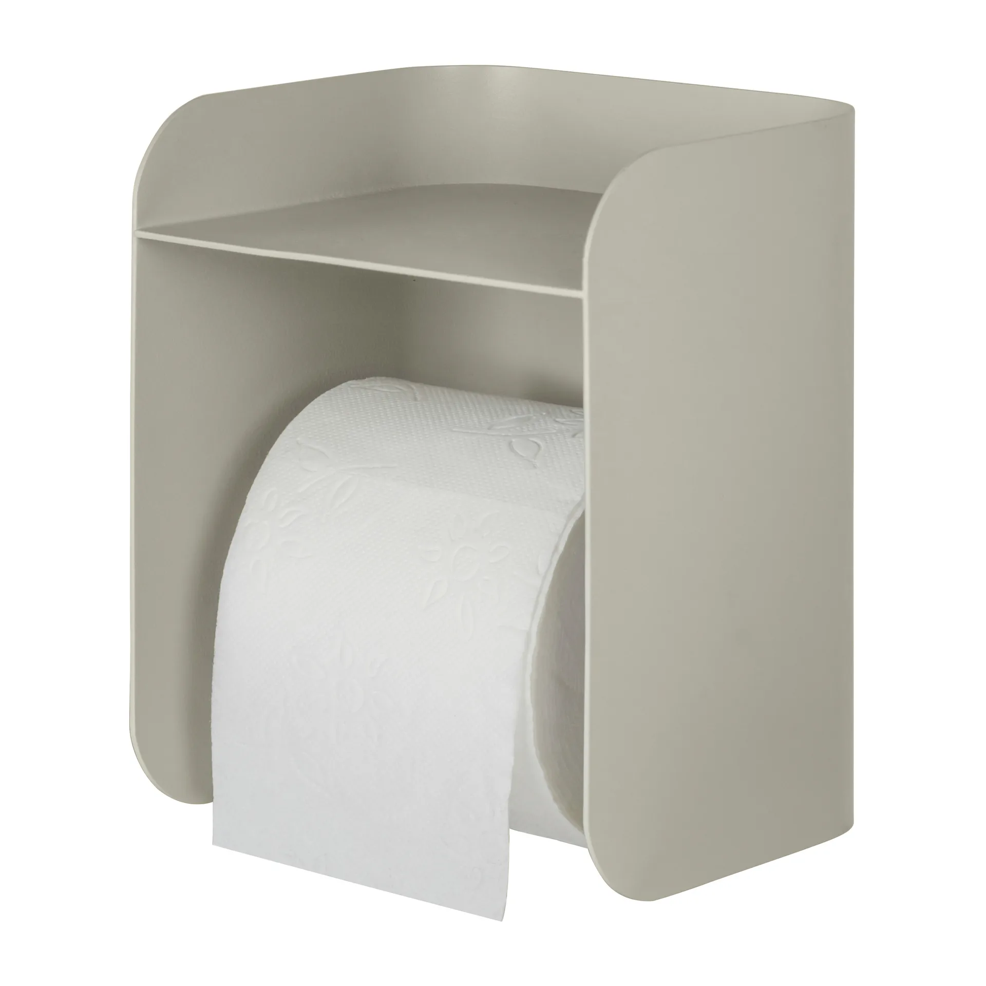Carry toiletrulleholder, Sand grey Mette Ditmer