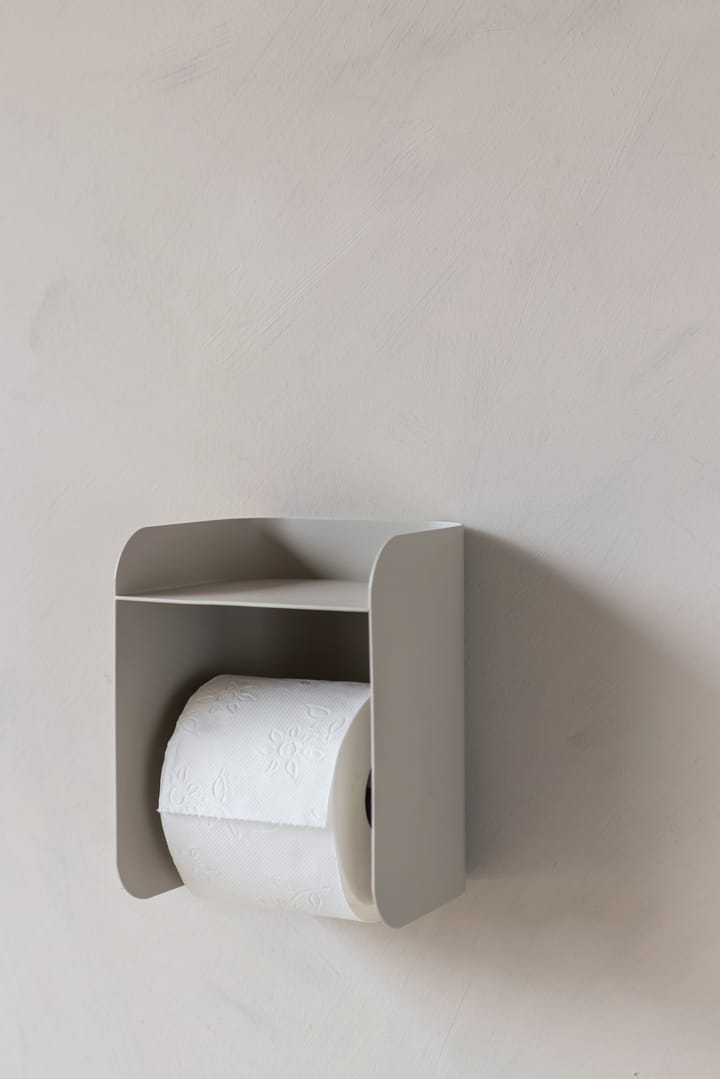 Carry toiletrulleholder - Sand grey - Mette Ditmer