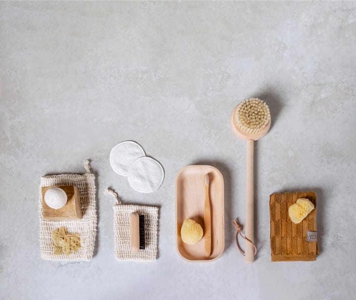 Clean kropsbørste med håndtag, Natural Mette Ditmer