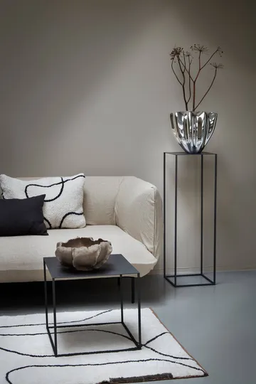 Cubic piedestal - Sort, 29x29x90 cm - Mette Ditmer