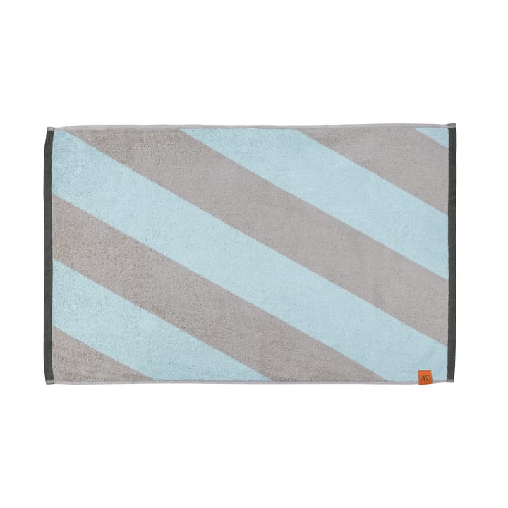 Diagonal bademåtte 50x80 cm - Mint - Mette Ditmer