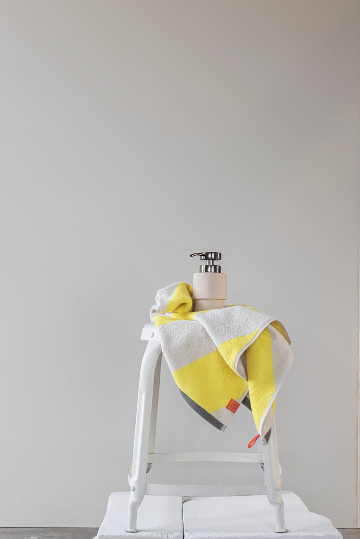 Diagonal håndklæde, Yellow, 50x90 cm Mette Ditmer