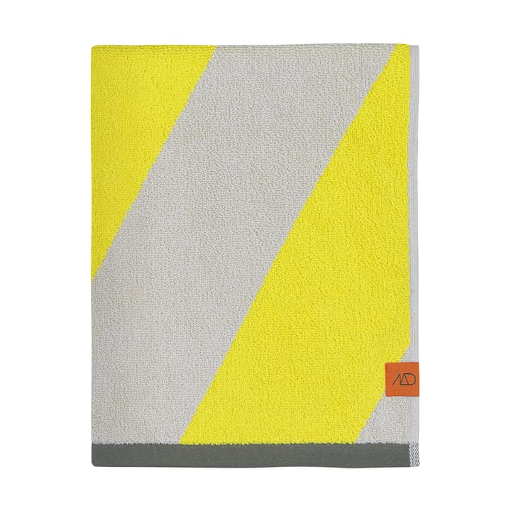 Diagonal håndklæde - Yellow, 70x133 cm - Mette Ditmer