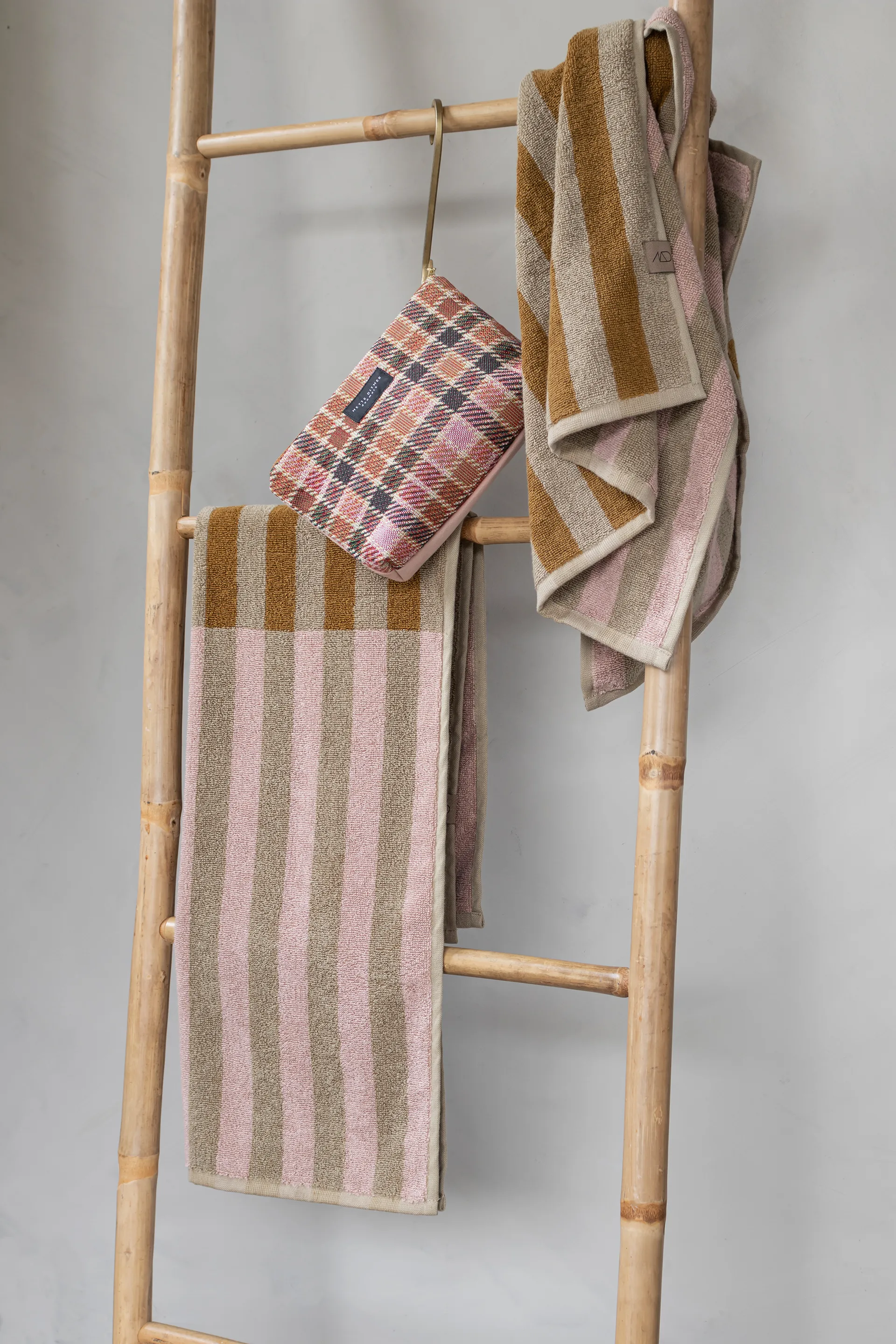 Disorder gæstehåndklæde 2-pak, Powder rose Mette Ditmer