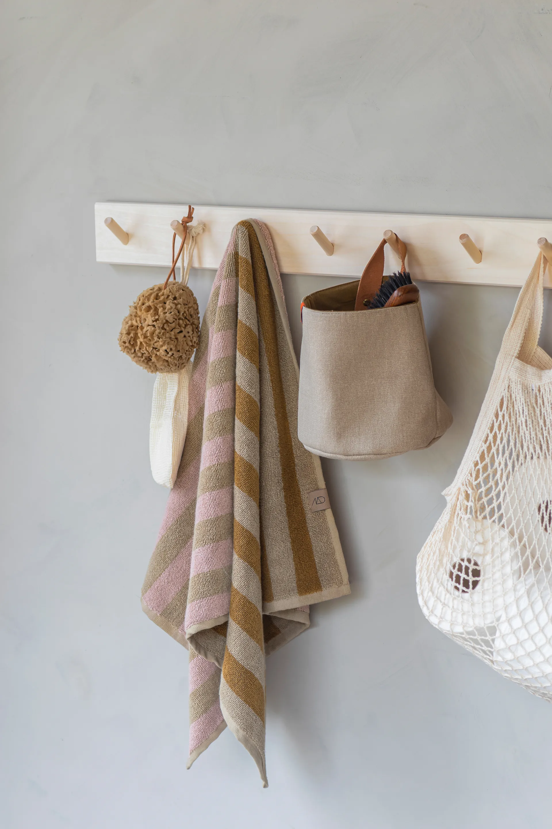 Disorder gæstehåndklæde 2-pak, Powder rose Mette Ditmer