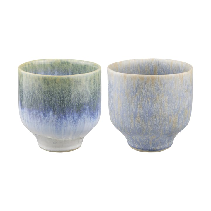 Elements krus 2-pak - Blue - Mette Ditmer