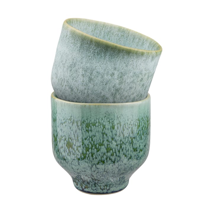 Elements krus 2-pak, Green Mette Ditmer